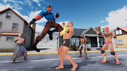 Android application Karate Fighting Offline Games screenshort