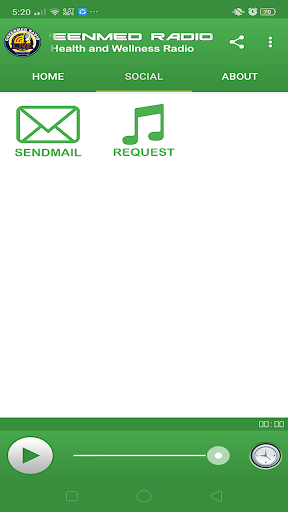 GreenMed Radio Screen 3