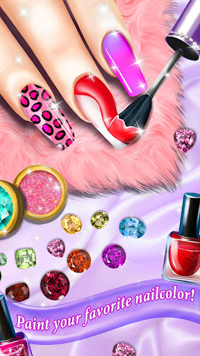 Nail Art Salon Girls Game Screen 3