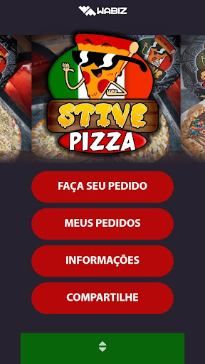 Android application Stive Pizza screenshort