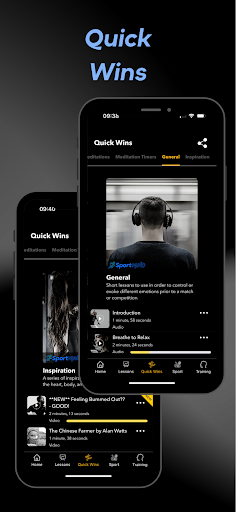 Screenshot of SportMind Health