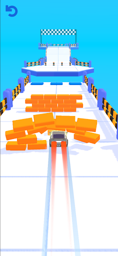 Android application Drag the car screenshort