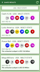 Lottery Generator and Statistics of Results 8