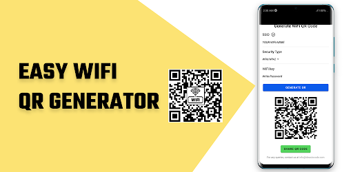 Easy WIFI QR Generator
