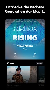 TIDAL Music: HiFi-Sound Capture d'écran