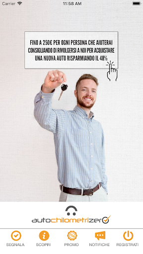 Android application AUTOCHILOMETRIZERO screenshort
