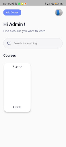 Course Quest Screen 3