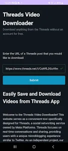 Threads Video Downloader Easy