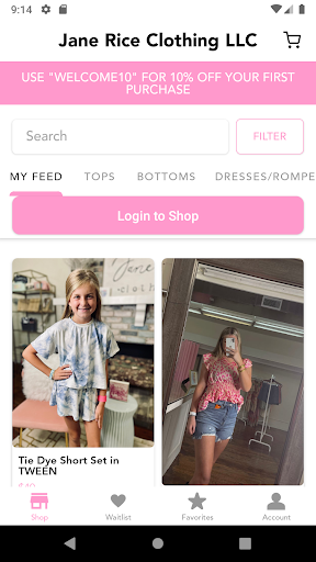 Jane Rice Clothing LLC Screen 2