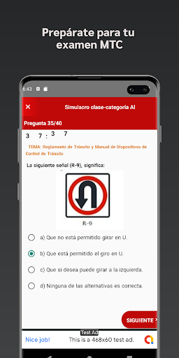 Simulacro de Examen Peru 2024 Screen 3