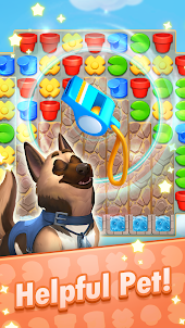 寵物消消樂 - 帶上你的寵物來一場輕鬆愉快的三消遊戲比賽吧！