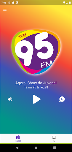 Android application Rádio 95FM Mossoró screenshort