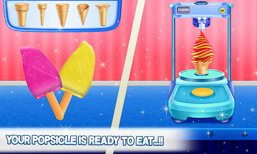 Yummy Ice Cream And Popsicle Cooking Game 1.0.2 APK screenshots 6