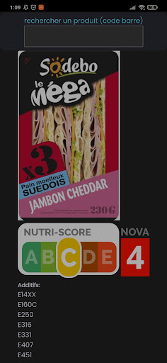 Android application Bouff.io screenshort