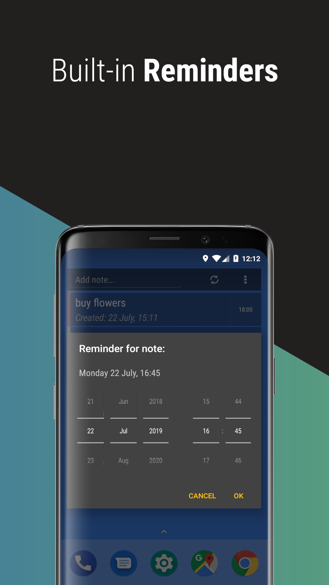 Notes Widget Reminder KEY Screen 3