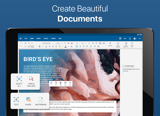 OfficeSuite - Word docs, Excel sheets, PDF files 11.5.36143 screenshots 3
