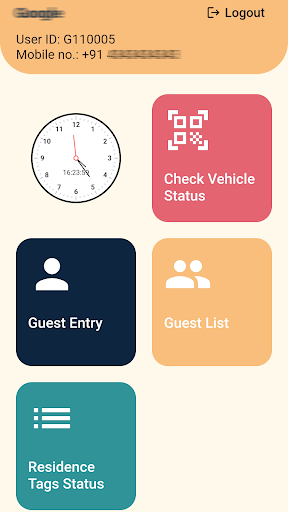 Android application LetzGuard - The Guard App RWA screenshort