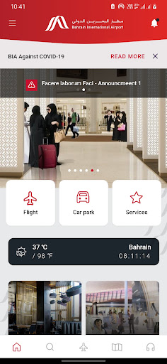 Bahrain Airport Screen 3