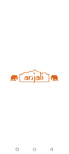 Android application Anjali Indian Restaurant screenshort