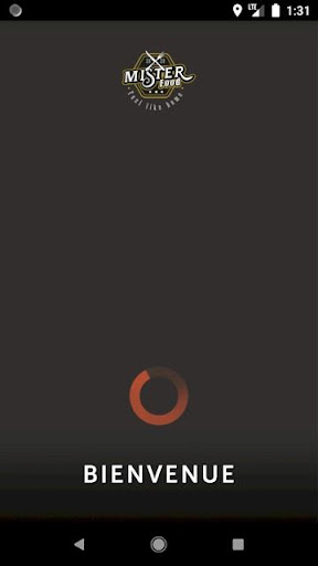 Android application Mister Food screenshort