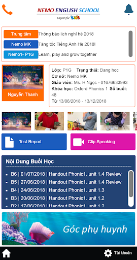 Nemoschool.edu.vn Screen 2