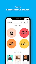 Clicky Online Shopping App