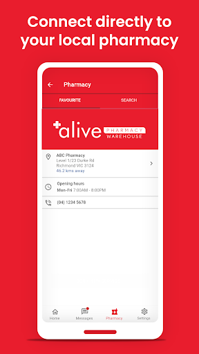 Alive Pharmacy Warehouse App Screen 3