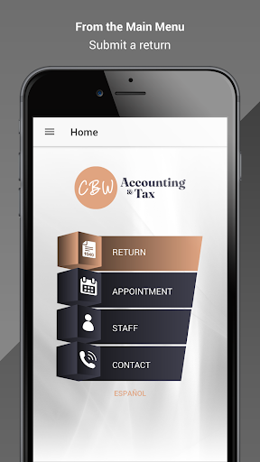 Android application CBW Accounting and Tax screenshort