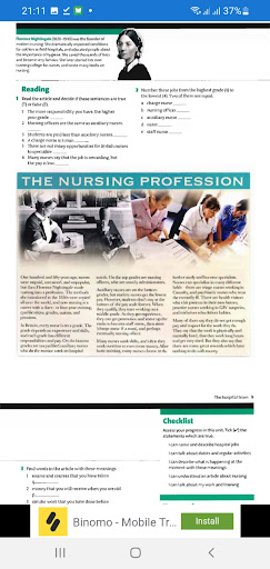 Oxford English Careers Nursing Screen 3