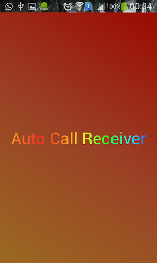 Android application Call Receiver screenshort