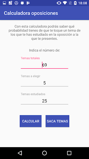 Android application Calculadora y herramientas par screenshort