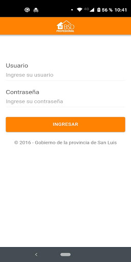 Android application Barrio Sin Dengue Profesional screenshort