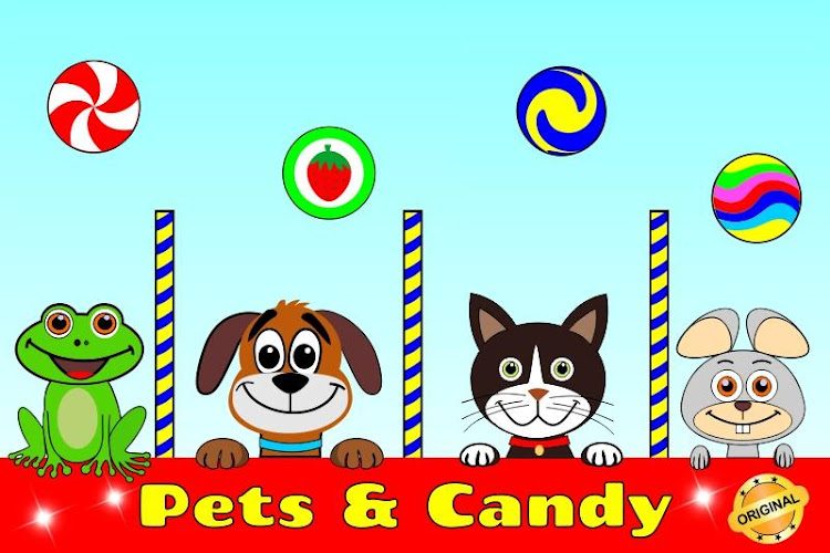 Pets & Candy. Cute animals - 1.0.4 - (Android)