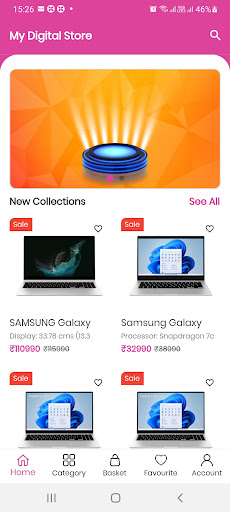 Android application My Digital Store screenshort