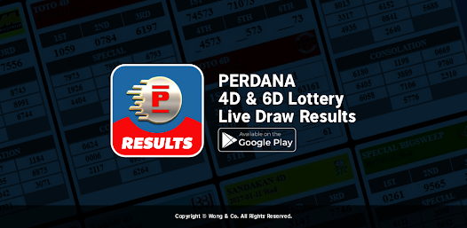 Perdana 4D Results Live Draw Apps on Google Play