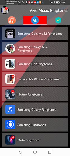 Vivo Phone Music Ringtones Screen 3