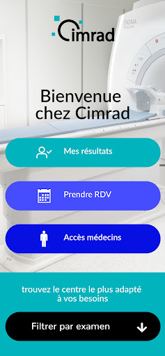 Android application CIMRAD screenshort