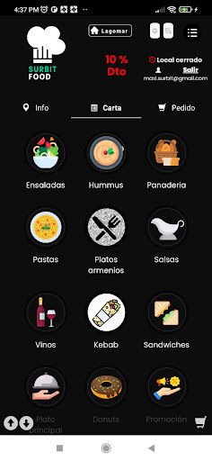 Surbit Food Screen 2