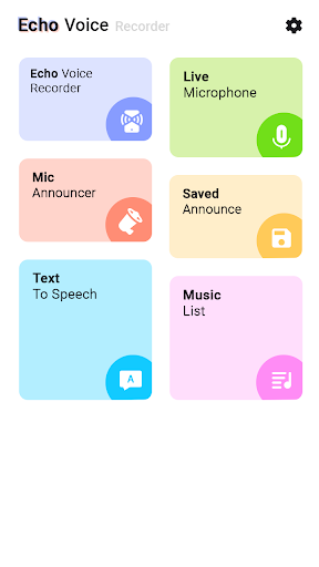 Echo Voice Recorder Live Mic