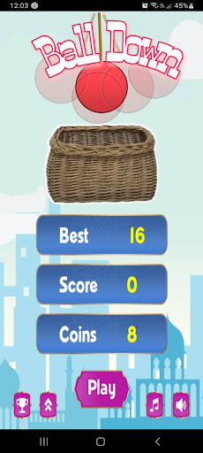 Ball Down Screen 2