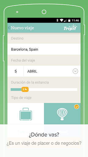 Vista previa de la aplicación