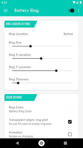 Battery Ring - Power Ring - Energy Ring