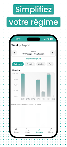 NutriPic: Compteur de calories screenshot 4