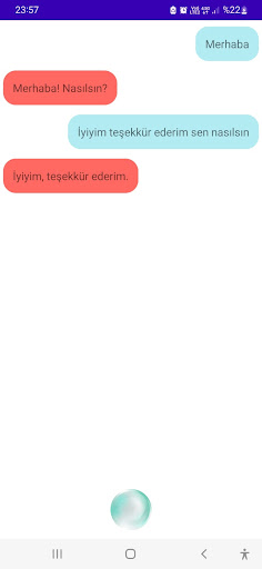 Android application VoiceMate screenshort
