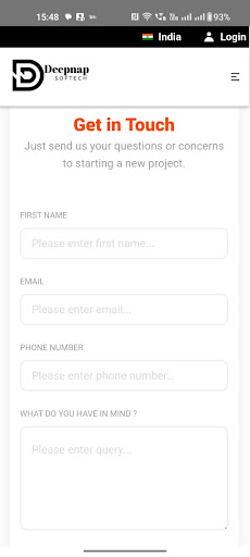 Android application CMS Deepnap Softech screenshort