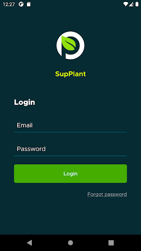 SupPlant Screen 3