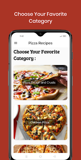 Android application Pizza Recipes Offline screenshort