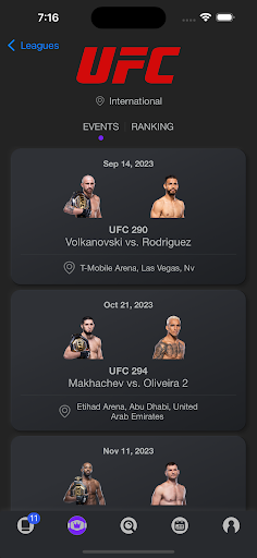 MMAPP Screen 3