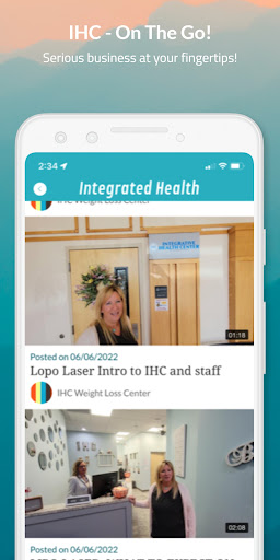 Integrative Health Center Screen 2