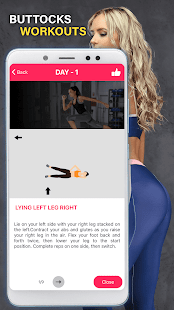 Butt Legs Workout for Buttocks Screenshot